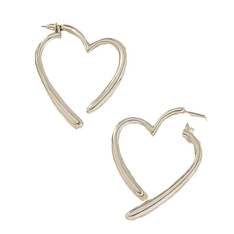 Love Earrings for Women - Golden & Silver | DRIP YOUR STYLE